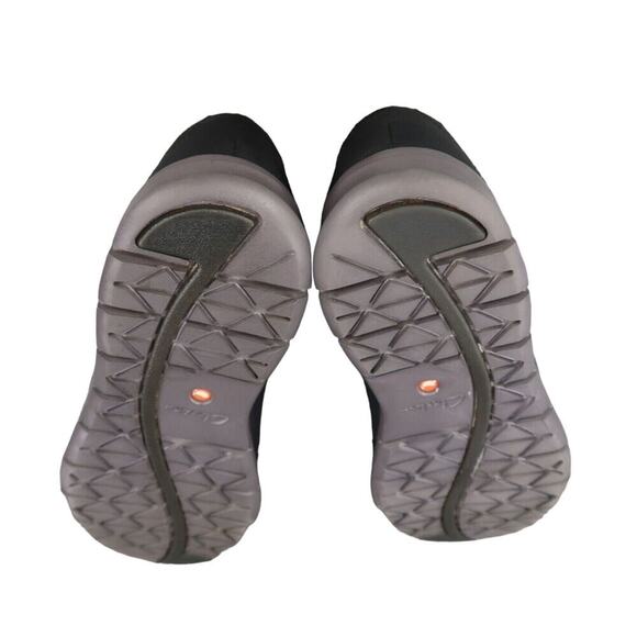 Clarks Shoes Womens 6.5 Oxford Leather Hinton Unstructured Black Comfort Career - Picture 10 of 12